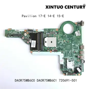 

720691-501 720691-001 For HP Pavilion 17-E 14-E 15-E Laptop Motherboard DA0R75MB6C0 DA0R75MB6C1 SOCKETFS1 DDR3 100% fully Tested