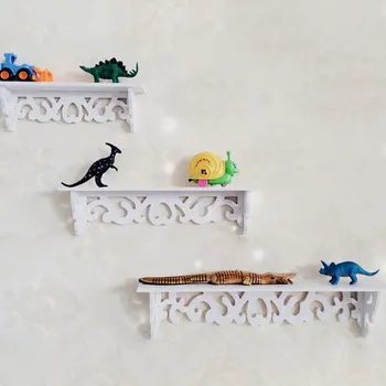 

Holder White 3Pcs/Set Home Decor Display Wall Hanging Fashion Ornament Collecting Storage Rack Wall Shelf