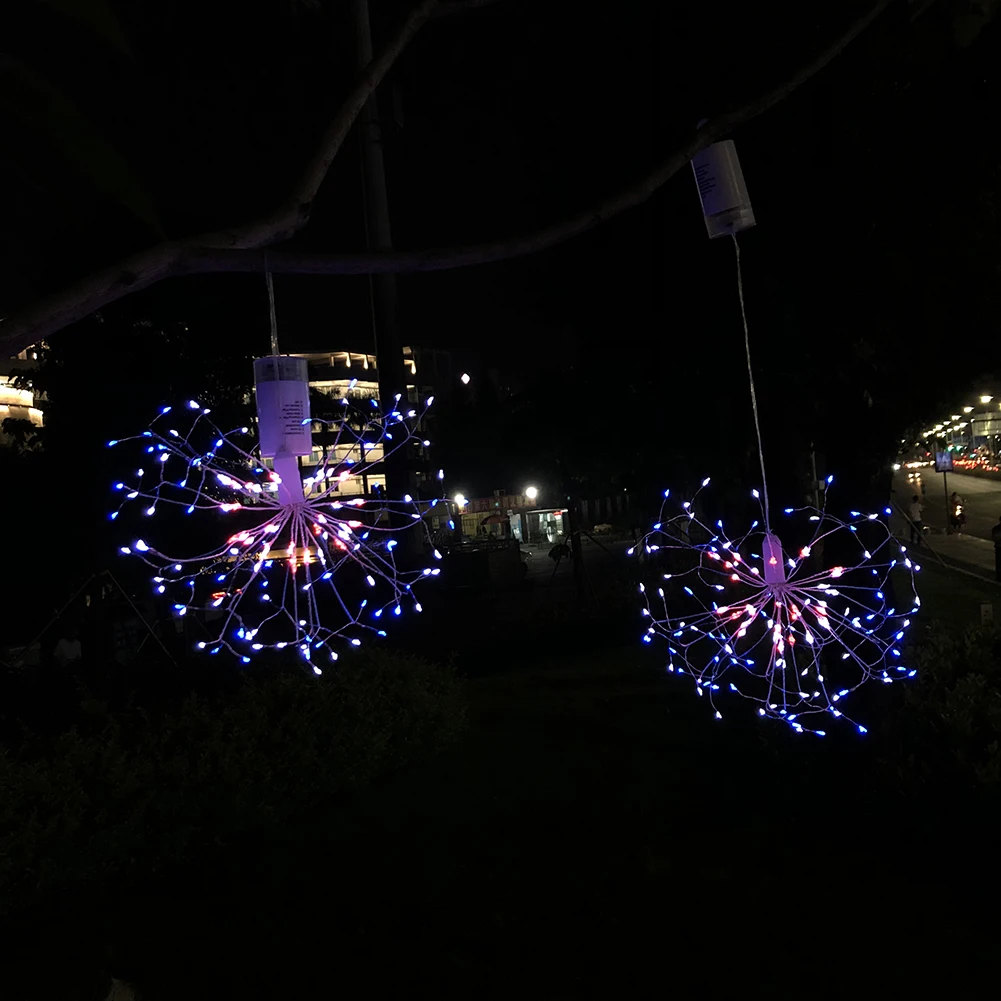 Пульт дистанционного управления Fireworkss 8 функций светодиодный Сказочный светящаяся гирлянда широко используется для свадебных банкетов на день рождения свадьбы