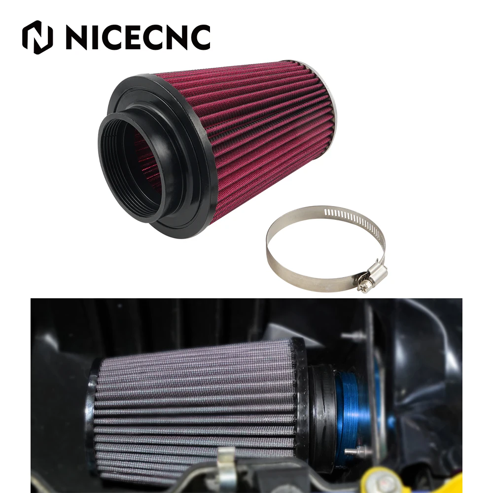 NiceCNC Intake Air Filter Cleaner For Yamaha RAPTOR 700 06-12 700R YFM YFM700 YFM700R 11-21 1S3-14451-00-00 1S3-14451-01-00 ATV