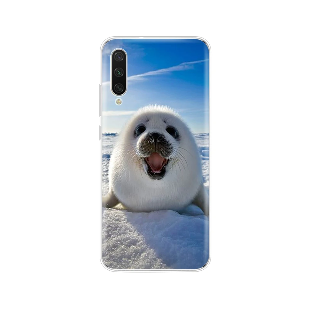 Силиконовый чехол для телефона, чехол для Xiaomi mi A3, чехол с полной защитой, мягкая задняя крышка из ТПУ для Xio mi A3, бампер, прозрачный чехол с рисунком - Цвет: 61861