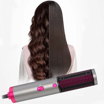 

2 in 1 Hair Dryer Hair Straightener Comb Hair Care Negative Ion Curler Tools for Hair Decorative Caring Accessories Hair Styling