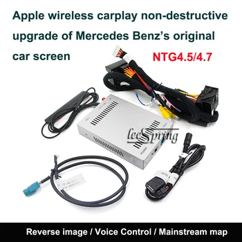 

Wireless CarPlay Andorid auto for Mercedes Benz NTG 4.5 4.7 Original Car Screen Upgrade Display