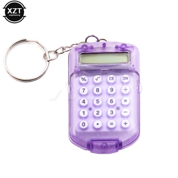 

Plastic Casing 8 Digit Smart Keychain Mini Calculator Keychain With Flip Cover