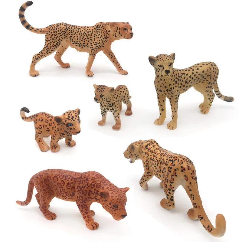

Model Africa Cheetah Jaguar Model Wild Animal Model Foreign Trade Static Leopard Model Toy Wholesale