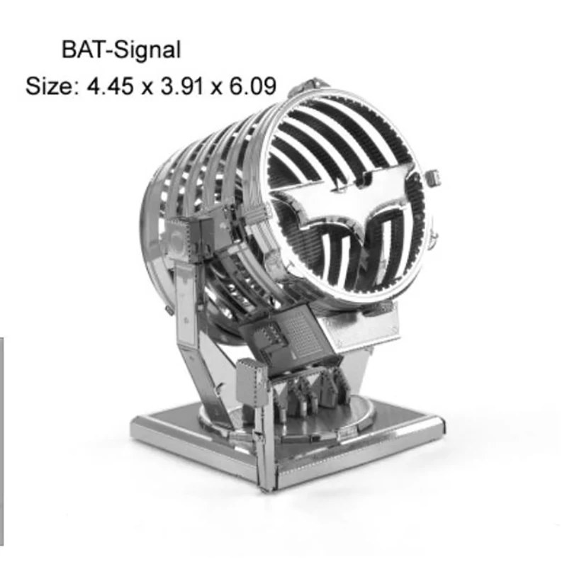Обучающая игрушка металлическая Сборная модель DIY 3D Головоломка Бэтмен серия сигнал биты летучая мышь модель