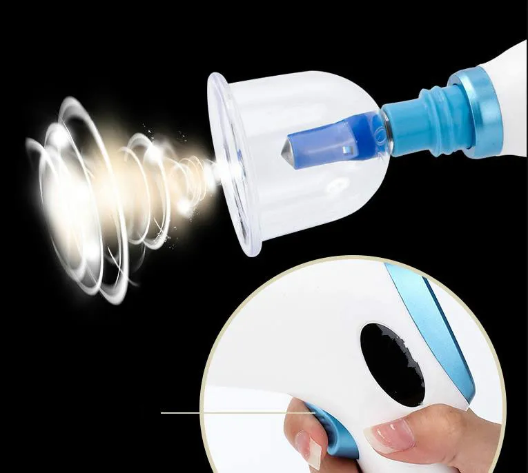 Electric cupping apparatus, machine, vacuum gun, household set, dial-pump type charging cupping apparatus, magnetic therapy meri