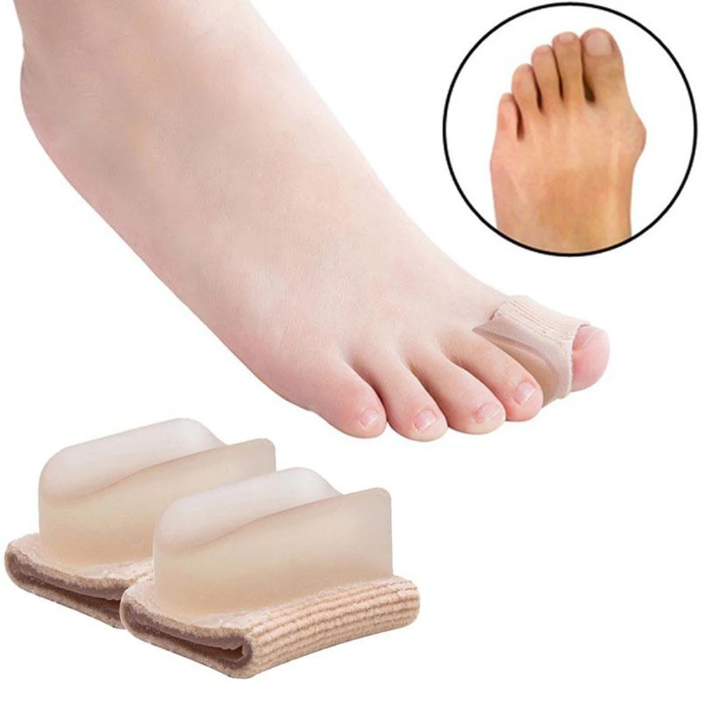 Toe Separator Hallux Valgus Bunion Corrector Orthotics Feet Bone Thumb Adjuster Correction Pedicure Sock Straightener