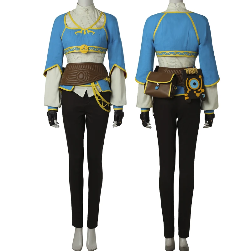Adult Women Game Legends  Breath of the Wild Cosplay Costume Princess Role Playing Clothing Halloween Party Outfit For Girl 