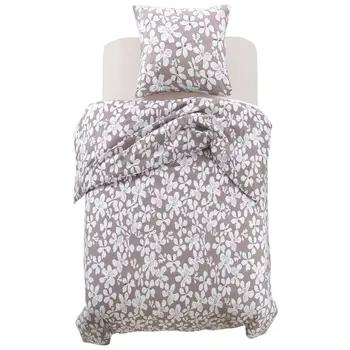 

Vidaxl PCs. Bedding Set floral motif 140x200/60x70 cm