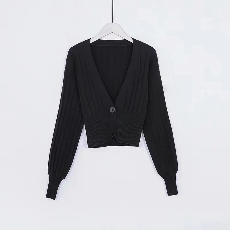Miguofan, однотонный мохер, женский свитер, кардиганы, Свитера с v-образным вырезом, на пуговицах, вязаный женский рукав летучая мышь, Осень-зима, джемпер, пальто