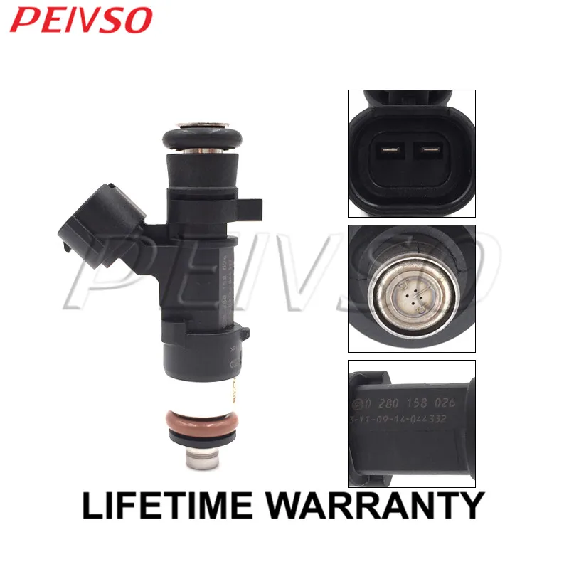PEIVSO 0280158026 06A906031BS 852-12220 FJ670 топливный инжектор для VOLKSWAGEN BEETLE/GOLF CITY/JE* TTA CITY 2.0L