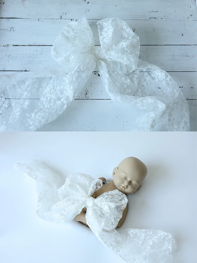 Newborn Photography Props Accessories for Baby Boy Girl Pose Butterfly Belt Photo Birthday Gift First Picture Shoot Decoration - 6