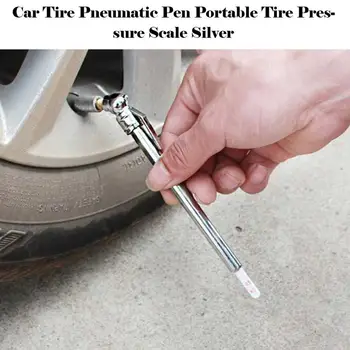 

Workmanship Metal To Create A Portable Tire Pressure Pen Car Portable Tire Pressure Gauge Pen Type Mini Tire Pressure Pen
