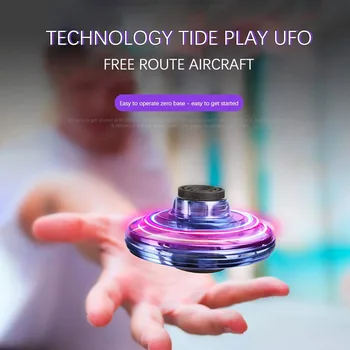 

3D Rolling Drone Anti-Collision UFO Full Cover Headless Mode Quadcopter with LED Altitude Hold Helicopter Mini RTF Aircraft Toys
