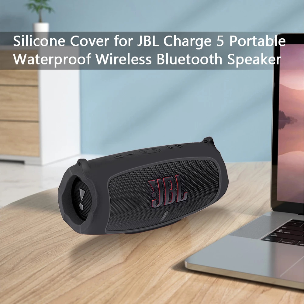 Zoprore-jbl charge 5スピーカー用の新しいシリコンケース,屋外