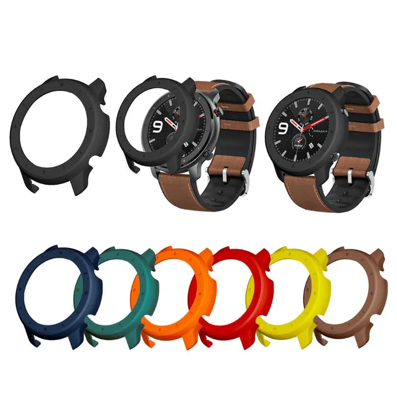 Protective Case Hard PC Watch Cover Shell Bumper Protector for Xiaomi Huami Amazfit GTR 47mm Accessories