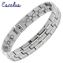 Escalus, новинка, крепкий магнитный браслет для женщин, нержавеющая сталь, мужской браслет для здоровья, браслет на запястье, очаровательный браслет, Прямая поставка, новинка