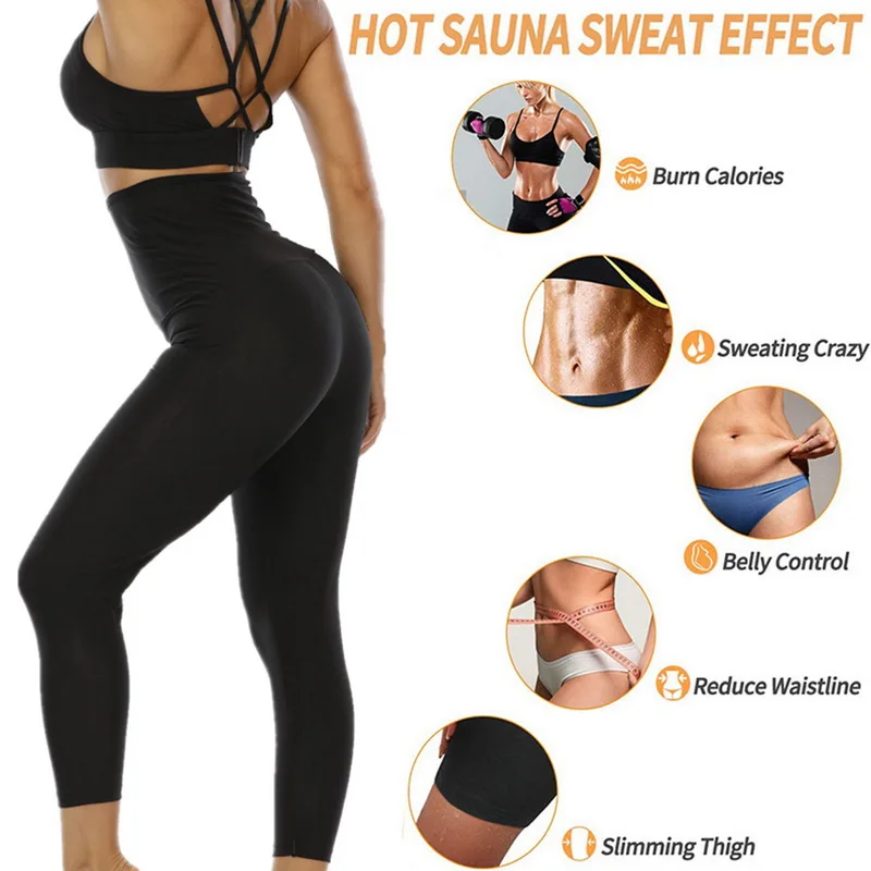 Body Shaper Pants Sauna Shapers Hot Sweat Sauna Effect Slimming Pants Fitness Short Shapewear Workout Gym Leggings Fitness Pants spanx shorts