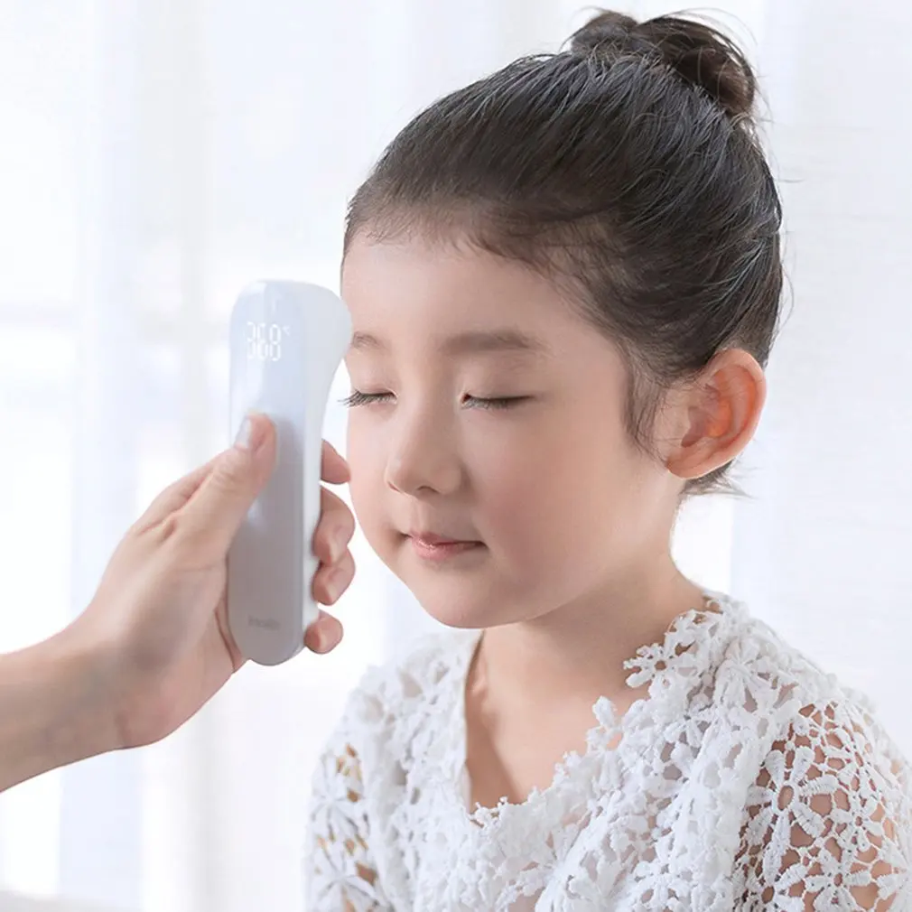 Xiaomi Mijia iHealth цифровой термометр, инфракрасный термометр для детей, Бесконтактный лоб, экспресс-тест, температурный тестер