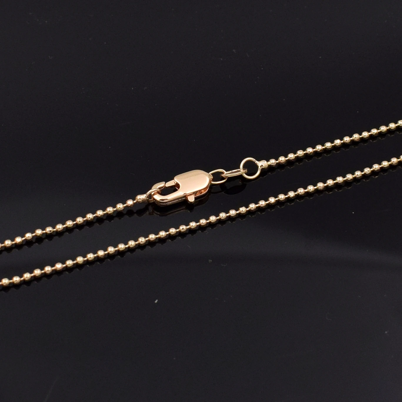 Модное розовое золото ожерелье Фигаро змейка цепь для мужчин/женщин из нержавеющей стали Золотая цепочка ожерелье высокого качества