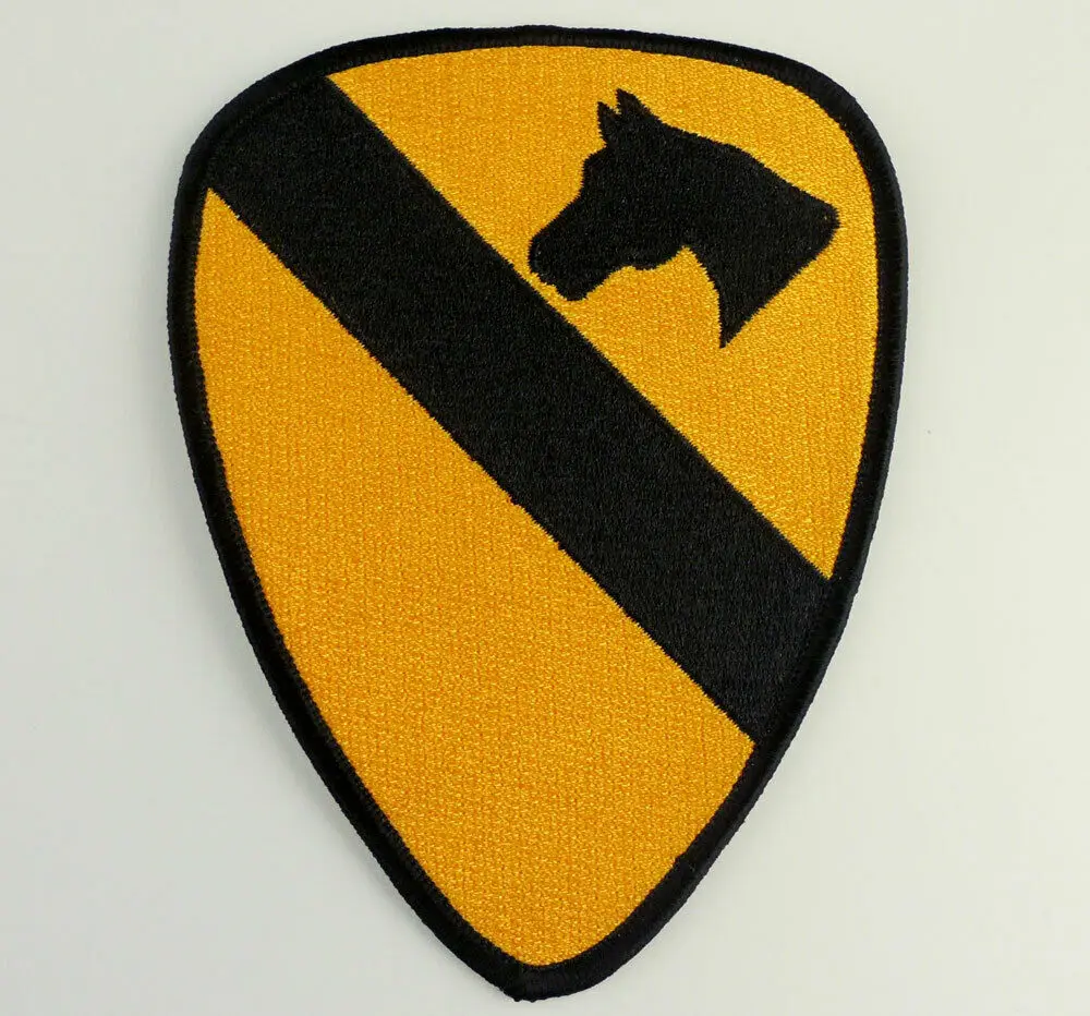 WW2 Pacific War USA Army 1st Cavalry Division Patch 5.2x3.9''