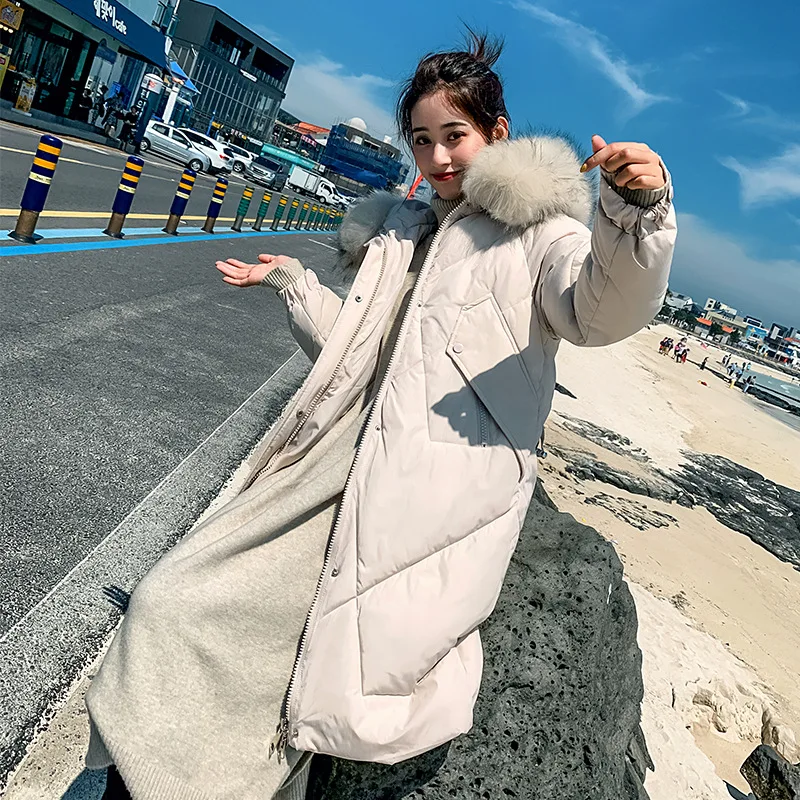 

2019 Winter New Down Cotton Padded Clothes Women's Korean Loose Cotton Padded Jacket Women Coat Women Black Jackets