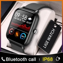 2021 nova moda relógio inteligente homem freqüência cardíaca pressão arterial multifuncional esportes relógio masculino e feminino à prova dwaterproof água smartwatch