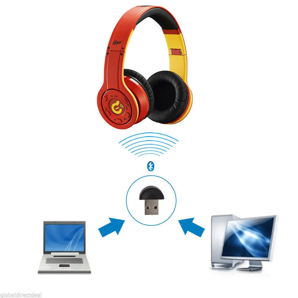 Mini USB EDR Wireless Bluetooth Dongle Adapter Laptop PC Win Xp Win7 8 Plug&play