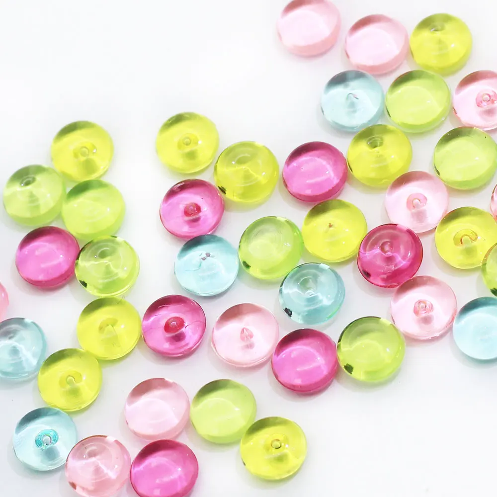 

Wholesale Transparent Colorful Acrylic Fishbowl Beads For Spool Vase Wedding Party Decoration