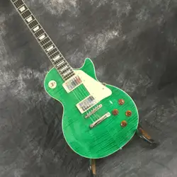 Новая электрическая гитара зеленая LP гитара электрическая гитара высшего качества электрическая гитара хорошего качества звук Китай на