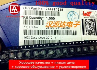 

10pcs real orginal new 744774215 CD54-151 150UH 0.54A 5.8X5.2X4.5MM WE SMD power inductor