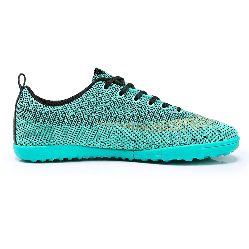 Стиль футбольные бутсы дышащие Fly Woven-C Luo 11 сломанные ногти мужские Детские Молодежные плоские 2050 для ногтей