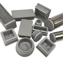 

2/4/8Pcs Grey Table Chair Leg Feet Stick Cover Tube Pipe End Caps Anti Skid Furniture Protector Round/Square/Rectangle