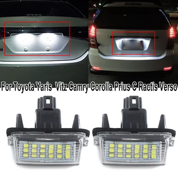 

Parts Car lights White Accessories For Toyota Camry Replacement 18SMD LED 6000K