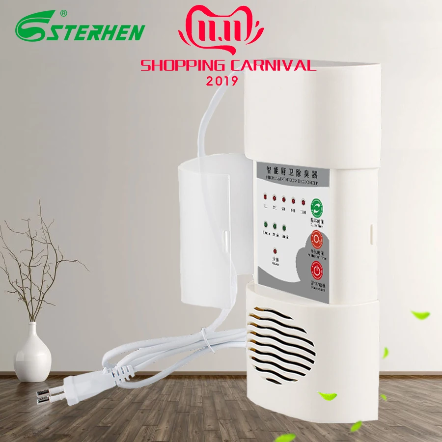 

Sterhen Bathroom Air Freshener Home Air Ozone Generator Small Air Purifier For Home Deodorize