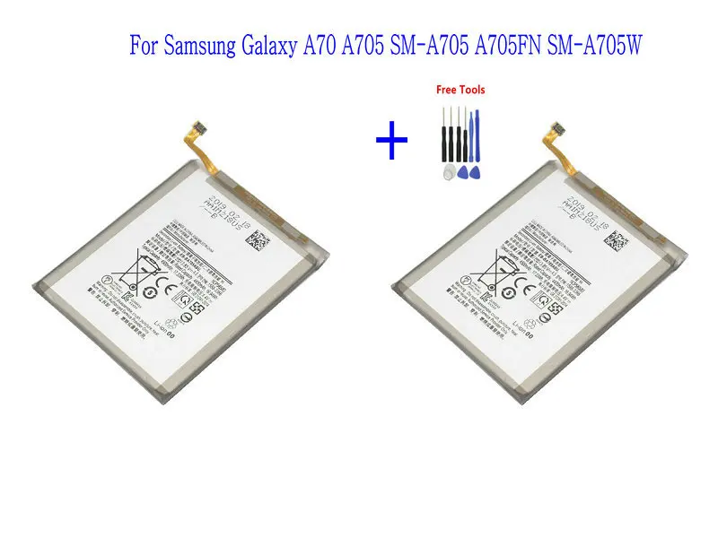 2x4500 мАч литий-ионная расширенная батарея EB-BA705ABU для Samsung Galaxy A70 A705 SM-A705 A705FN SM-A705W