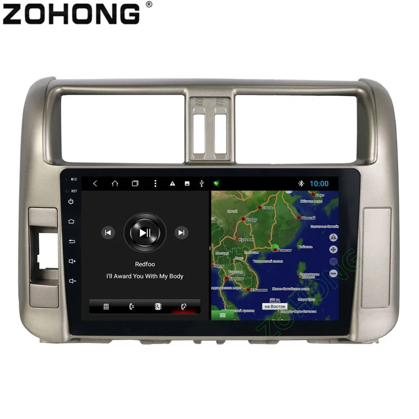 PIP Octa 8 ядерный 2+ 32 ГБ Android автомобильный мультимедийный dvd-плеер для Toyota Land cruiser Prado 150 LC150 Автомобильная Радио Навигация стерео карта