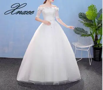 

2020 new white Qidi one-shoulder dress Slim was thin