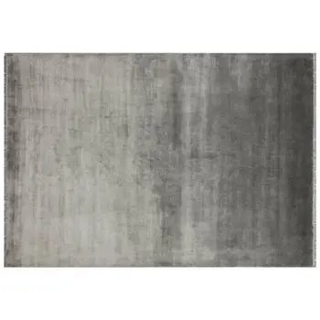 

Apex Classy 3 'x 7' Wool Grey Runner Rug