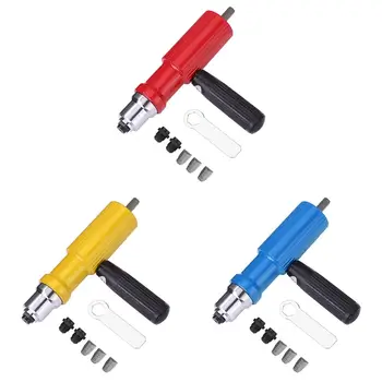 

Electric Rivet Nut Gun Pull Rivet Conversion Riveter Three-Piece Structure No Stuck Strong Bite Cordless Riveting Adapter