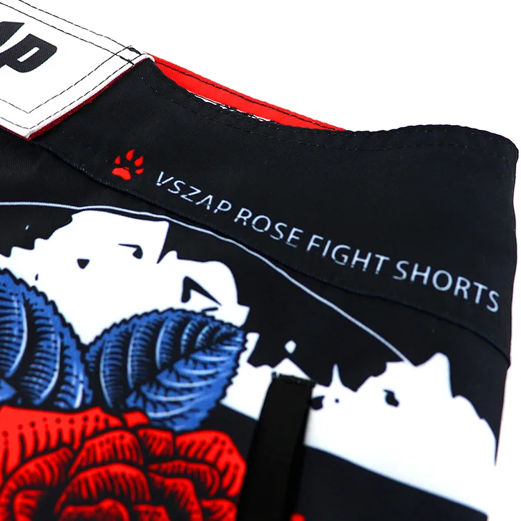 MMA Shorts Kick Boxing Muay Thai Shorts Trunks BJJ Training Fitness Sanda Boxe Fight Wear