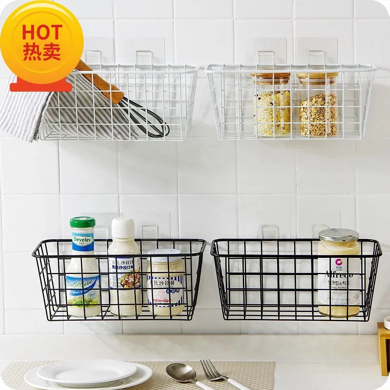 

Floating Shelf Punch-free Rack PVC+ Iron Firmly Removable Sundries, Toilet Waterproof Single Layer Storage Rack