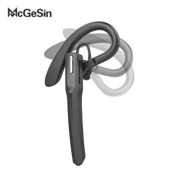 

McGeSin Wireless Bluetooth Headset Business Hands Free Headphones V5.0 Earphones IPX4 Waterproof Sport Earbuds With Microphone