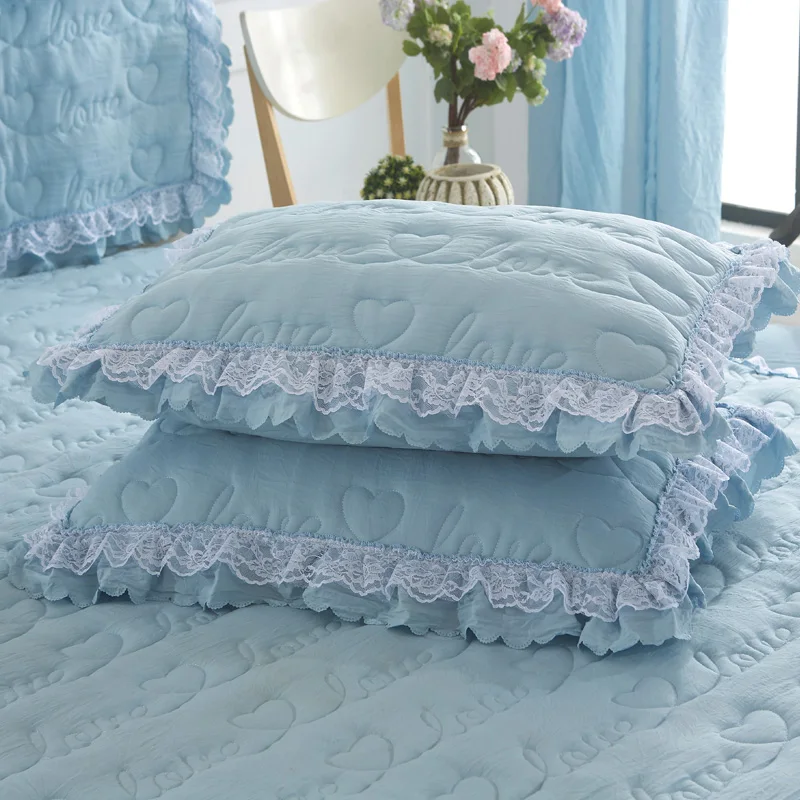 ZHH Комплект постельного белья, королевское мягкое постельное белье, кровать, юбка, романтичный Кружевной Край, пододеяльник, набор с наволочками, 4 шт., роскошные постельные принадлежности для дома