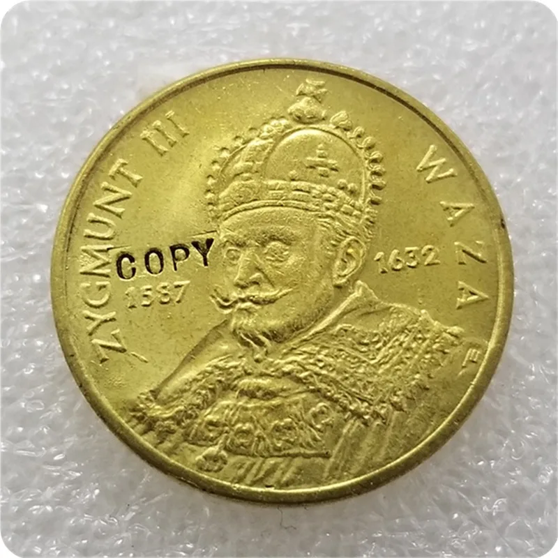 1998 польский nordic 2 ZL копия монет - Цвет: Zygmunt III Waza