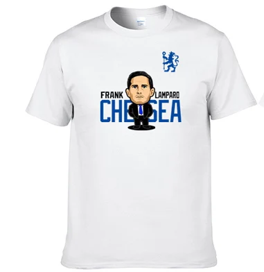 Новинка Lampard Ретро мода хлопок забавная футболка для английских фанатов подарок футболки 001 - Цвет: 3