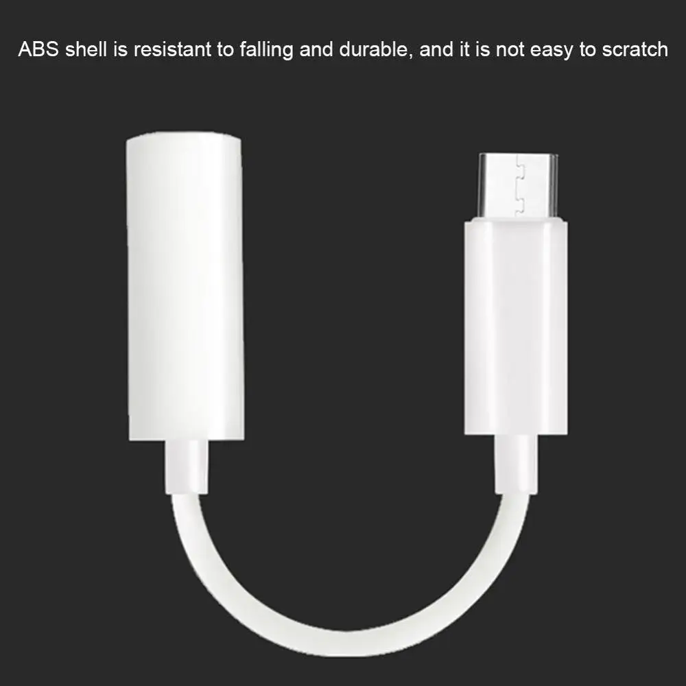 Type C 3 5mm Aux Adapter Usb C To 3 5MM Headphone Jack Adapter Audio Cable for Samsung Note 20 Ultra S20 Plus