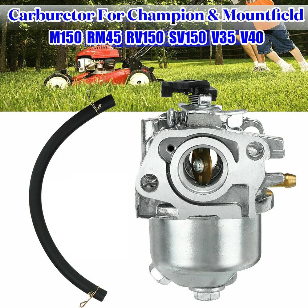 

1*Carburetor+1*Fuel Pipe For Champion And Mountfield M150 RM45 RV150 SV150 V35 V40 Replace 118550148/0 18550016-0