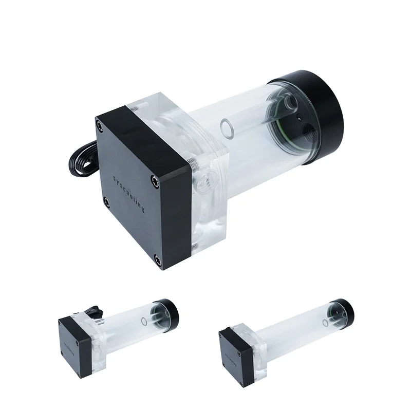 SC P67A Супер Slient 6W насос интегрированный резервуар набор 4pin ШИМ DC 12V высокое